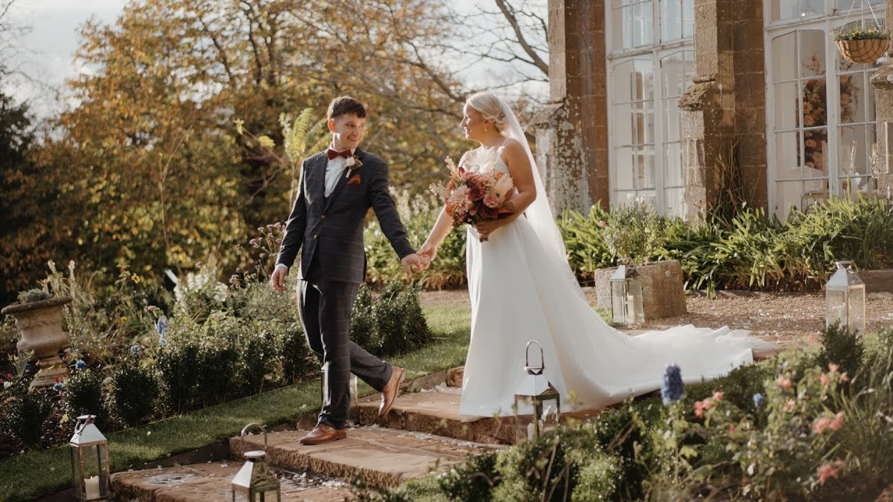 Somerset Love Surrounded by Autumn 🍁 | Chloe & Milosz’ Elegant Wedding Film at St Audries Park 🤍✨