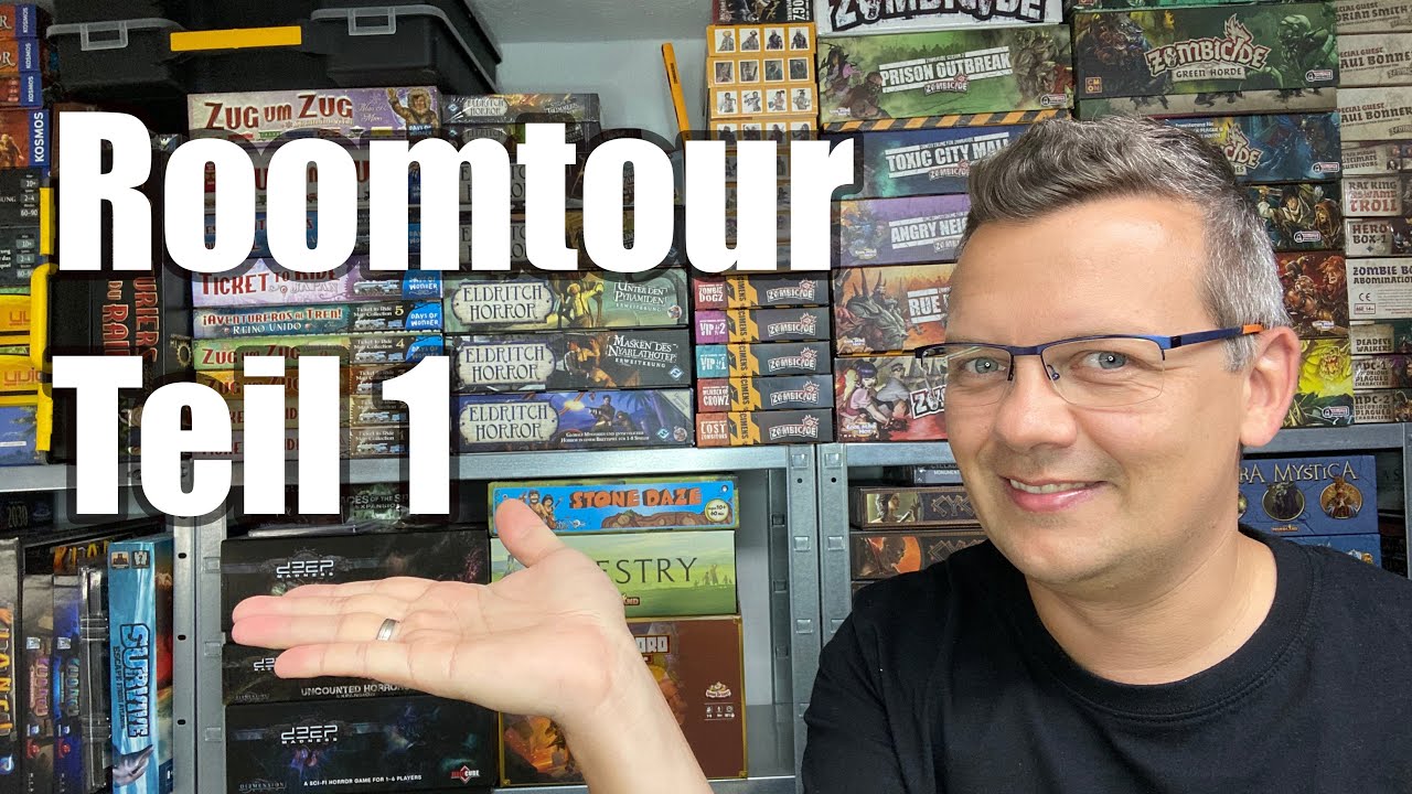 Room Tour Teil 1: Unsere Spielesammlung kurz vorgestellt!