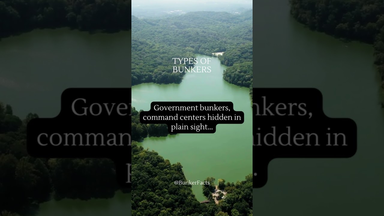 Government Bunkers, Command Centers Hidden In Plain Sight... #shorts #bunker #subscribe