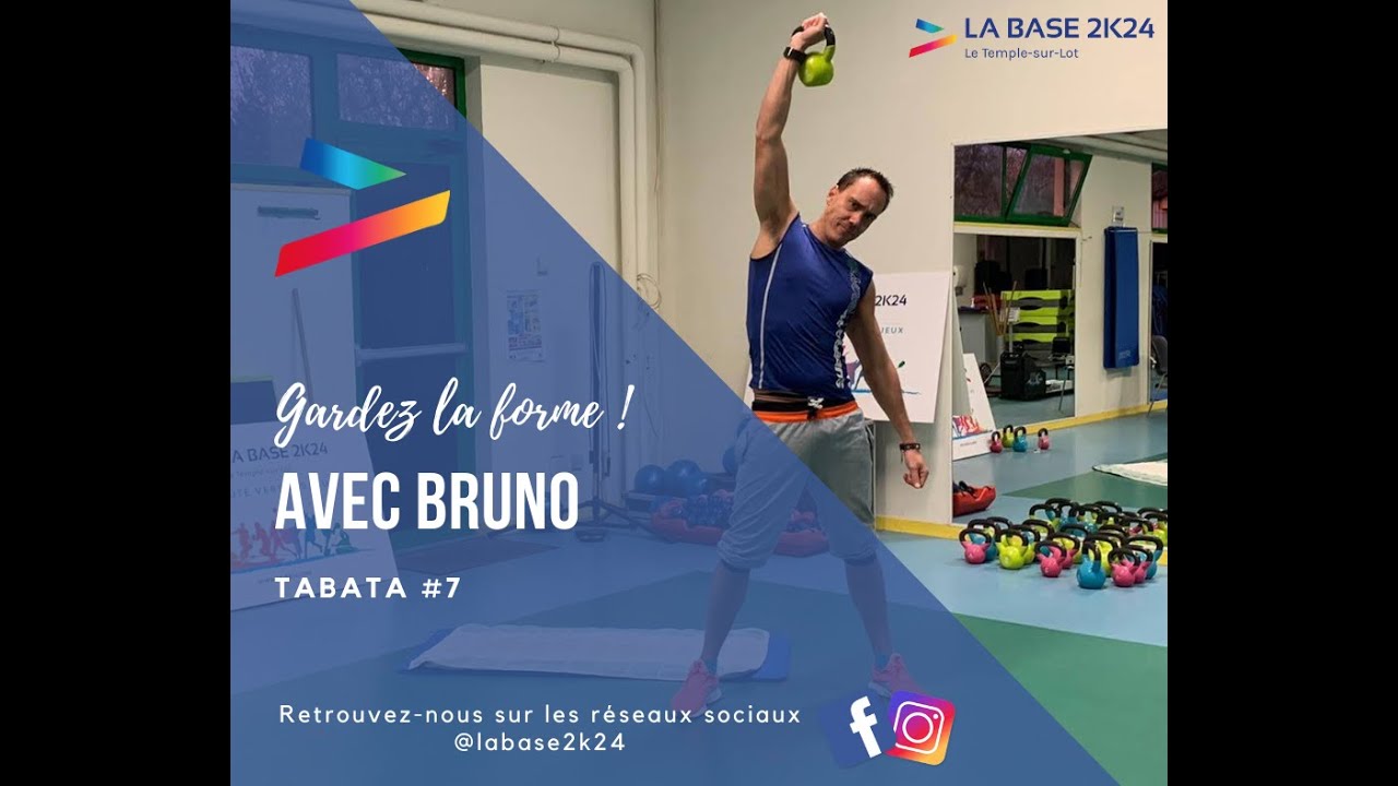 Gardez la forme avec Bruno ! Tabata #7 - La Base 2K24