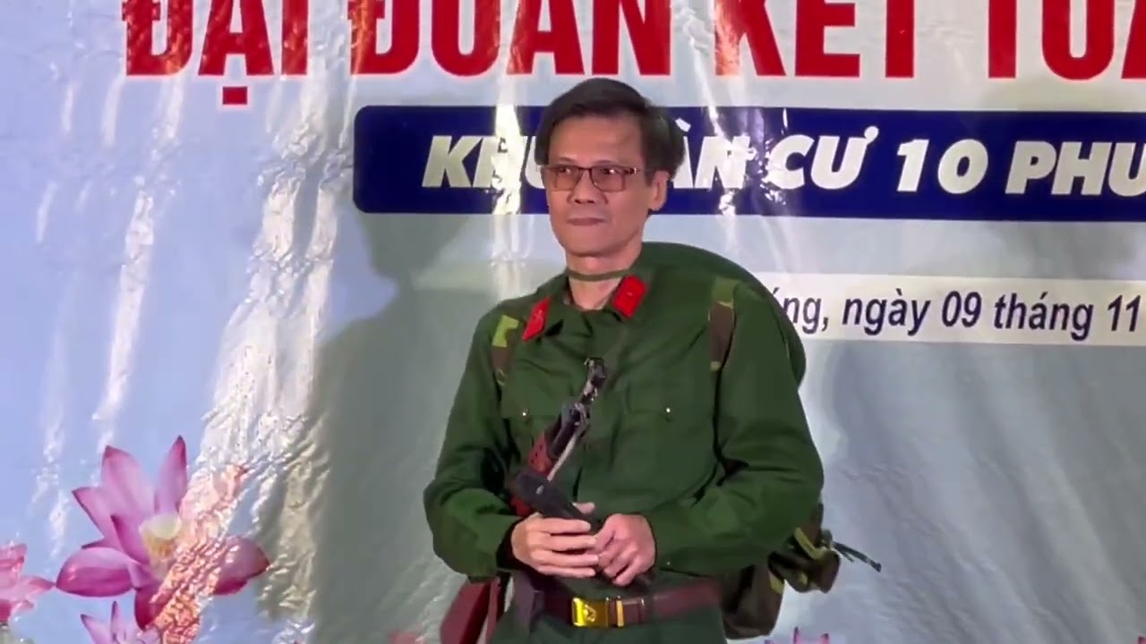 LÁ ĐỎ - Đại Đoàn Kết Toàn Dân Tộc KDC 10 Pháo Đài Láng 09/11/2025