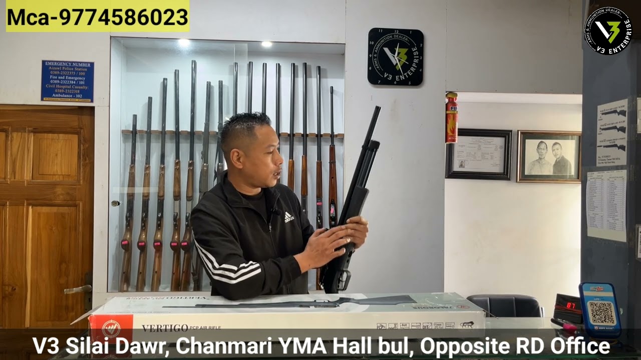 PCP Air Rifle chhuak thar VERTIGO👌