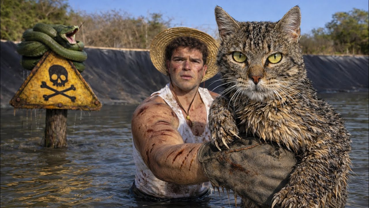 ¿Cómo Llegó este GATO a la BALSA? Y NUEVO RECORD de Culebra de Collar en ESPAÑA (1,40m)