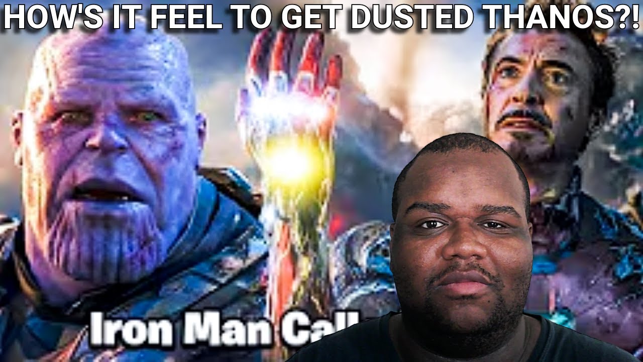 Reaction to How THE AVENGERS defeated THANOS when it was ENDGAME | BlankBoy