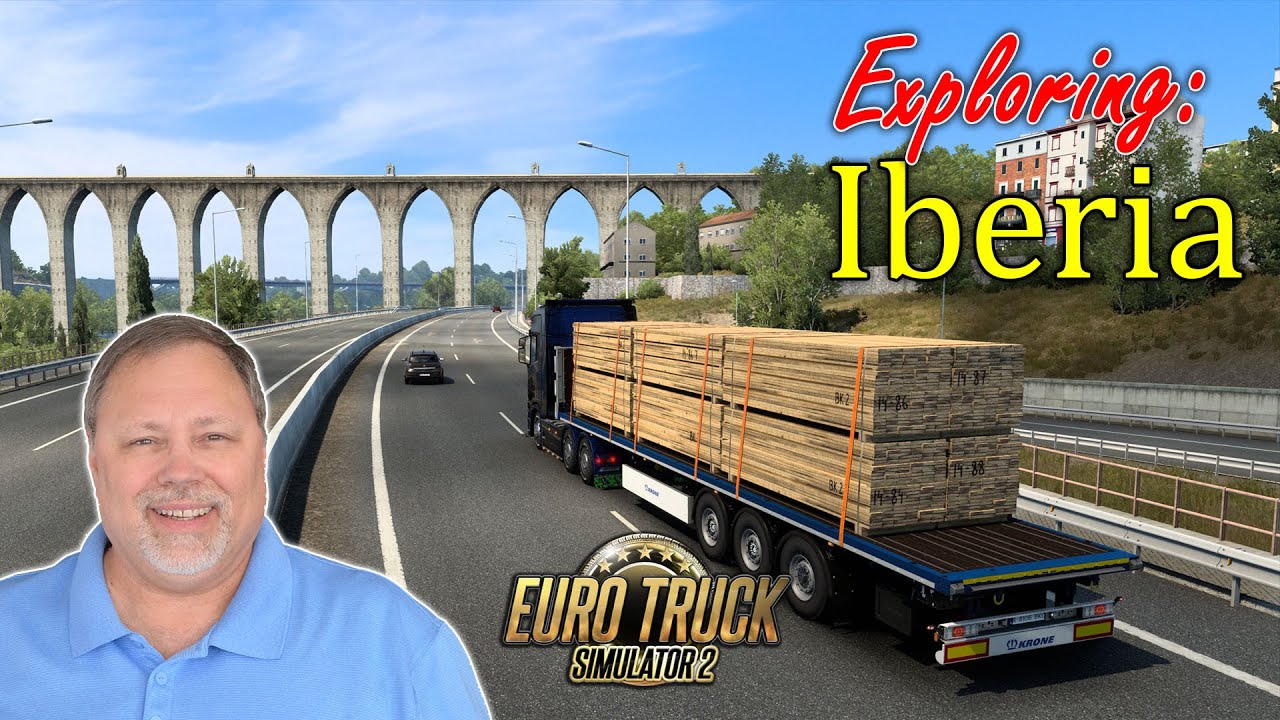 Exploring Beja, Portugal in Euro Truck Simulator 2 Iberia DLC