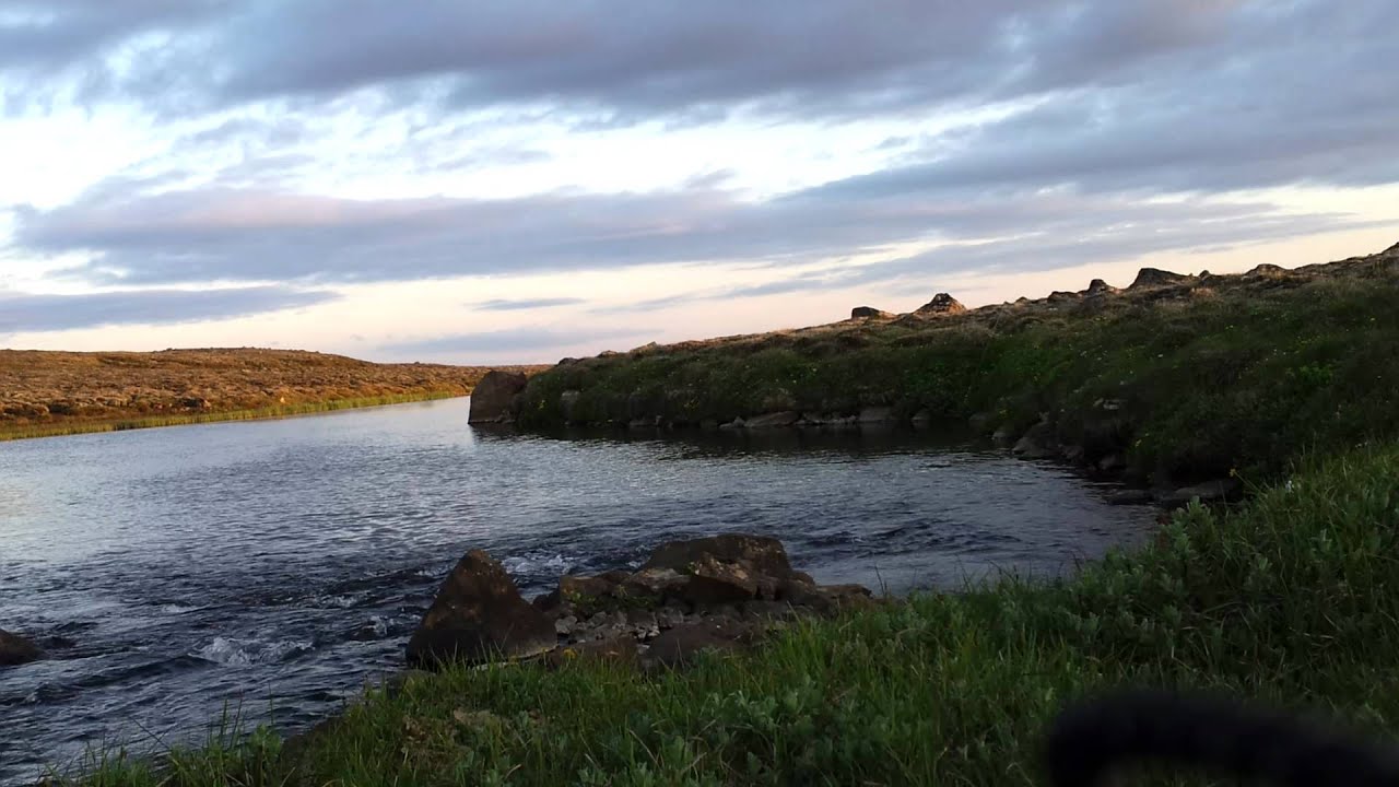 Bleikja b&iacute;tur&aacute; &aacute; Arnarvatnshei&eth;i