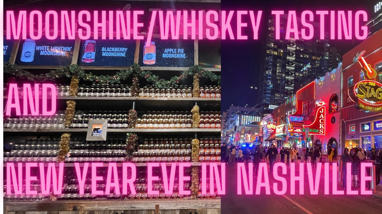 Ole Smokey Moonshine Tasting and NYE in Nashville, TN - Broadway
