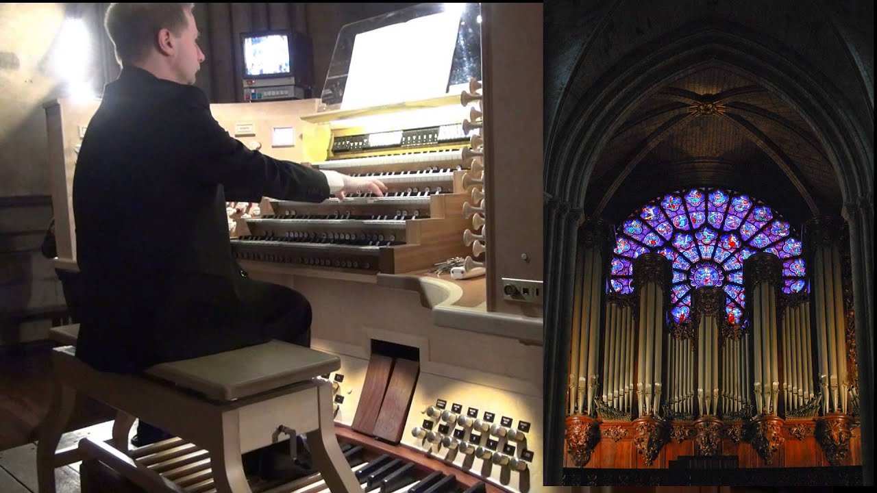 Vierne: Final (1er symphonie) Johann Vexo aux Grandes Orgues Notre-Dame-de-Paris
