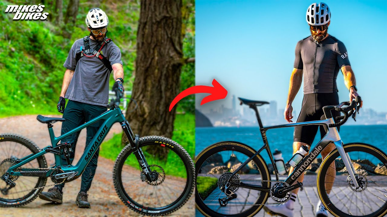 Mountain Biker Tries Road Cycling For The FIRST Time