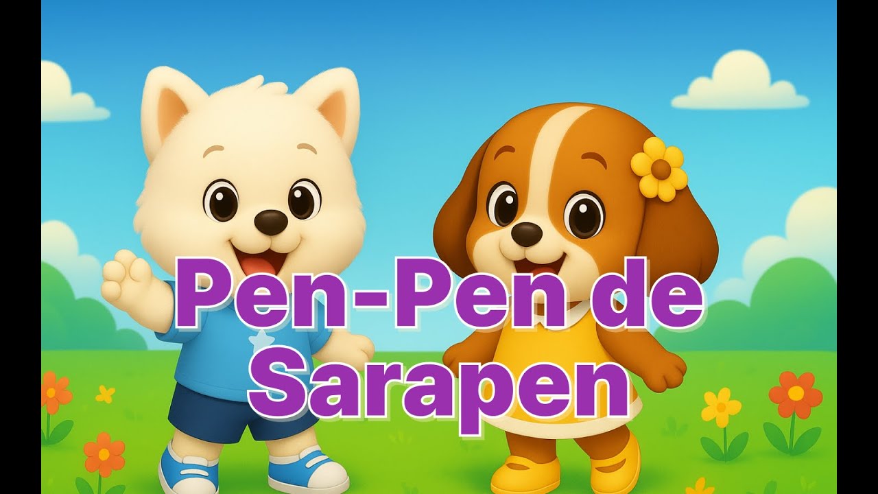 Pen-Pen de Sarapen | Fun Filipino Kids Chant (Sing Along)