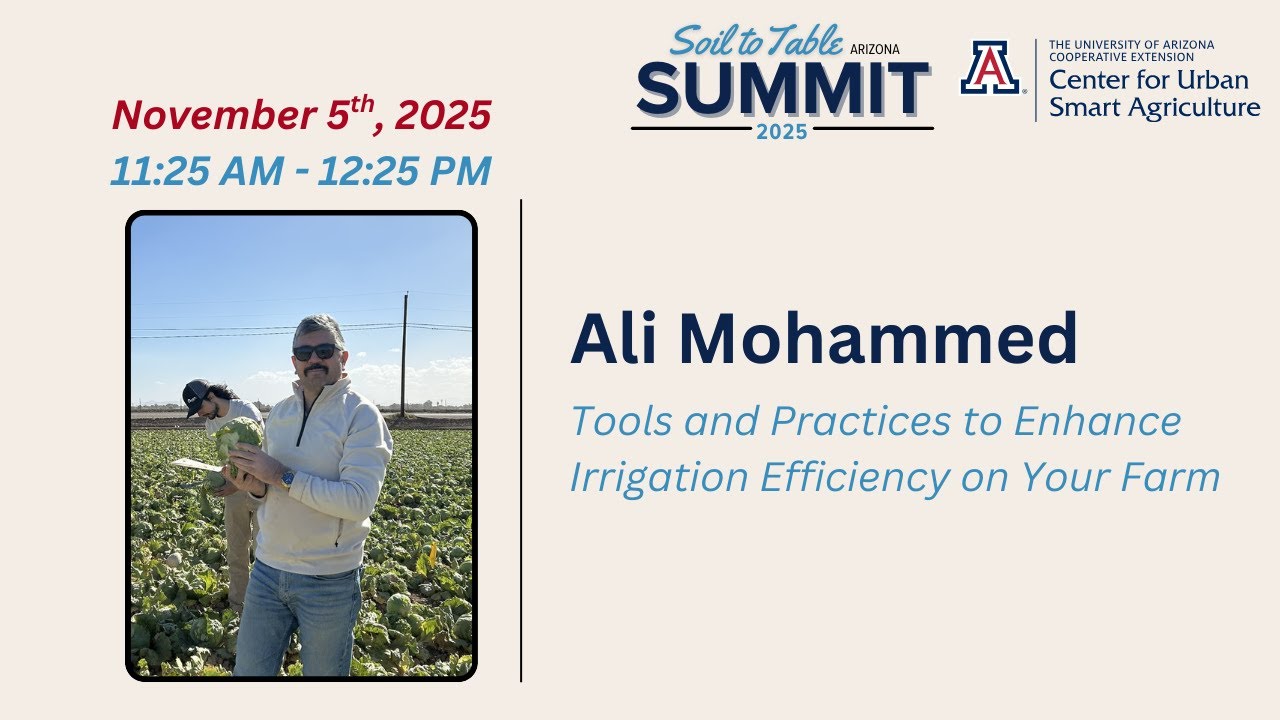 Tools and Practices to Enhance Irrigation Efficiency on Your Farm