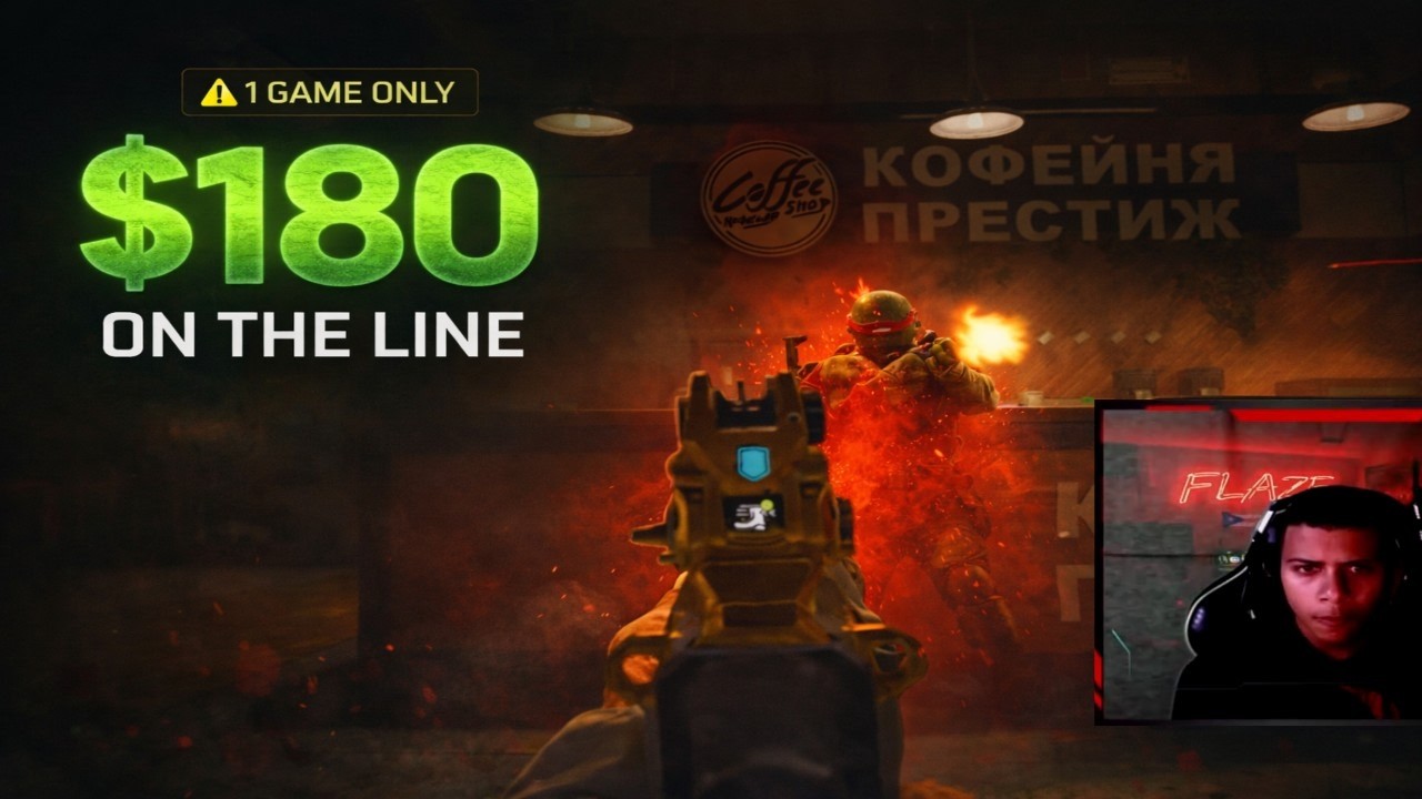 $180 ON THE LINE… 1v1 KILL RACE IN VERDANSK