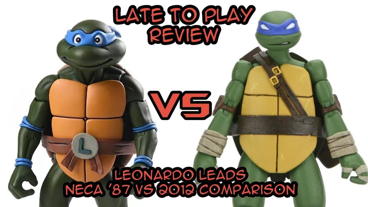 Filling the Shelves - NECA '87 vs 2012 Leonardo