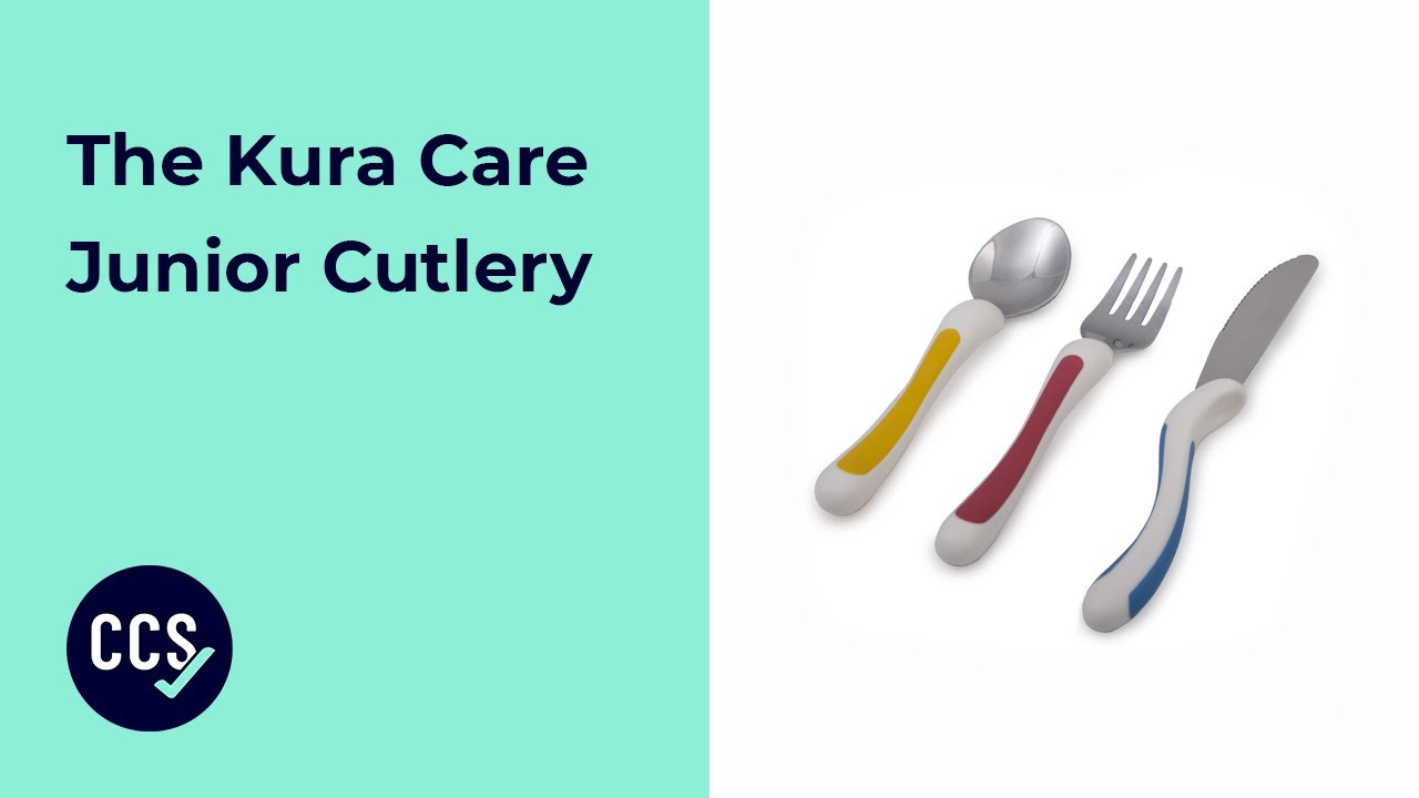 Kura Care Junior Cutlery | Helps To Promote Proper Use