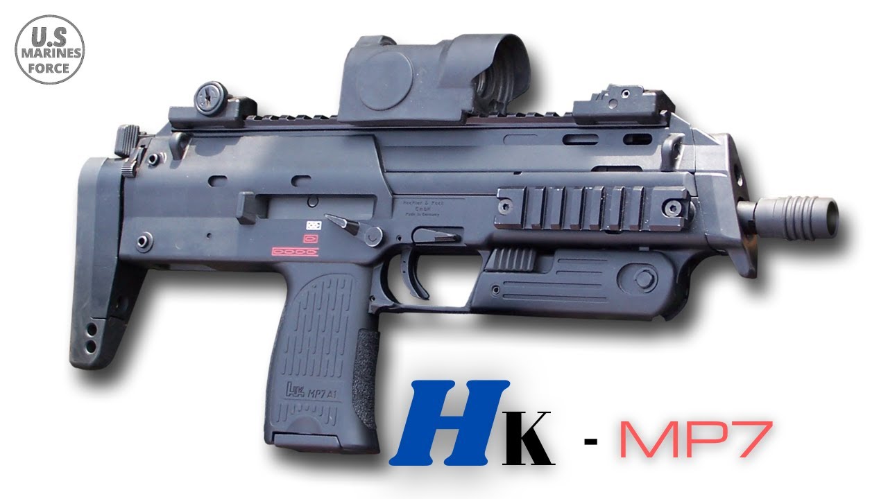 H&K MP7: любимый пистолет-пулемет спецназа