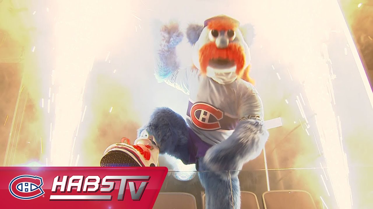 Unofficial Canadiens mascot METAL! debuts at Bell Centre