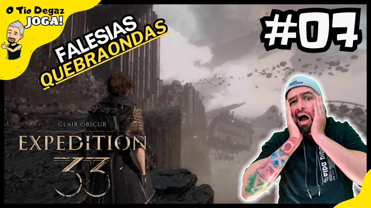 Clair Obscur Expedition 33 - Gameplay, Legendado, Português PT-BR - #07 - Falesias QuebraOndas
