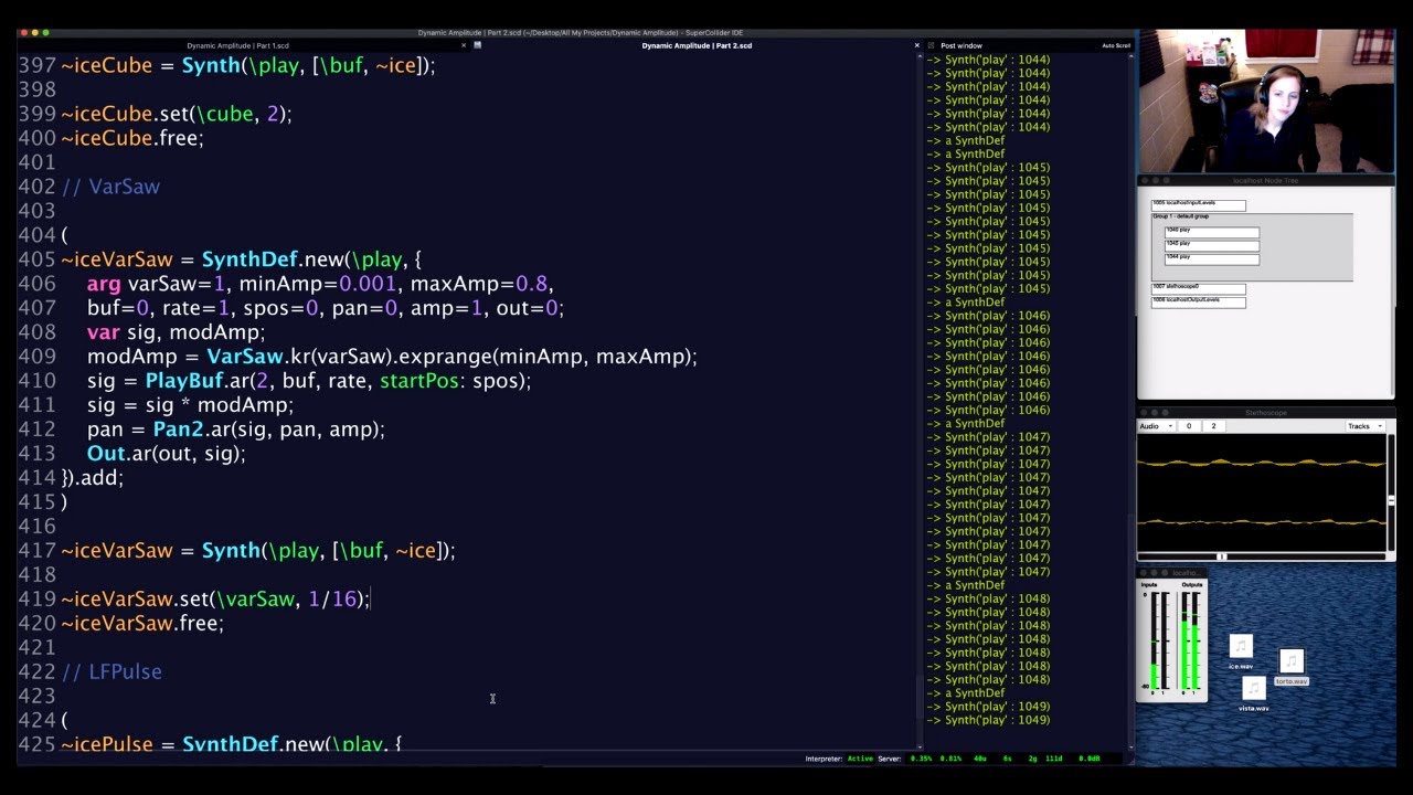 Dynamic Expression In SuperCollider | Part 2