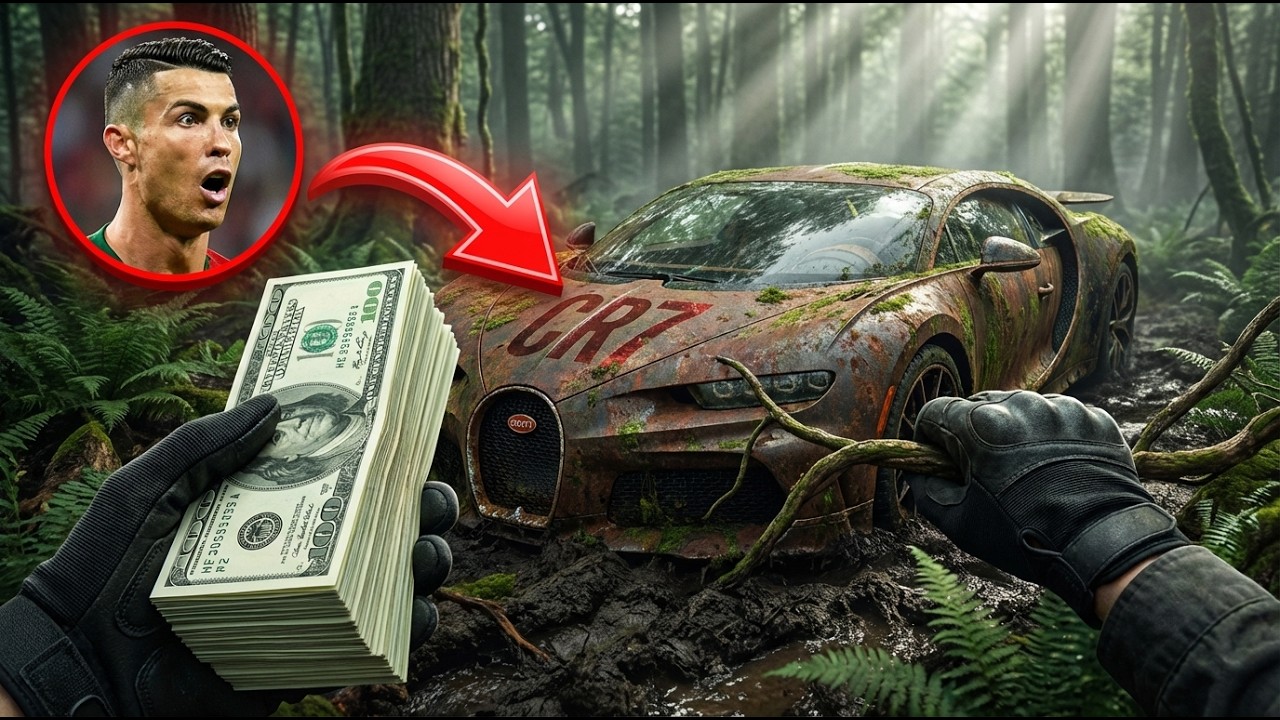 Can We Save It? Restoring Ronaldo's Crashed Bugatti Centodieci | Full ASMR Car Restoration