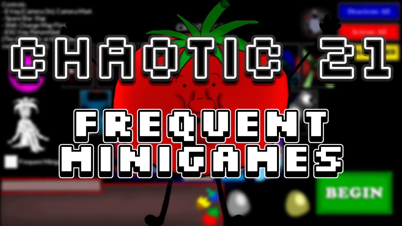 Chaotic 21 Frequent Minigames Complete || The Chaos Playhouse