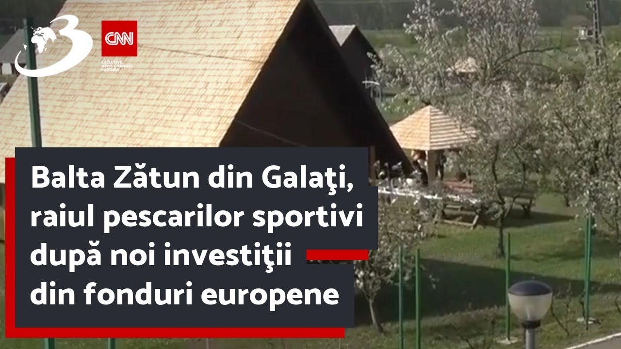 Balta Zătun din Galaţi, raiul pescarilor sportivi după noi investiţii din fonduri europene