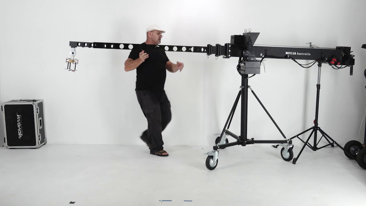 telescopic camera crane and Prodigy Gimbal