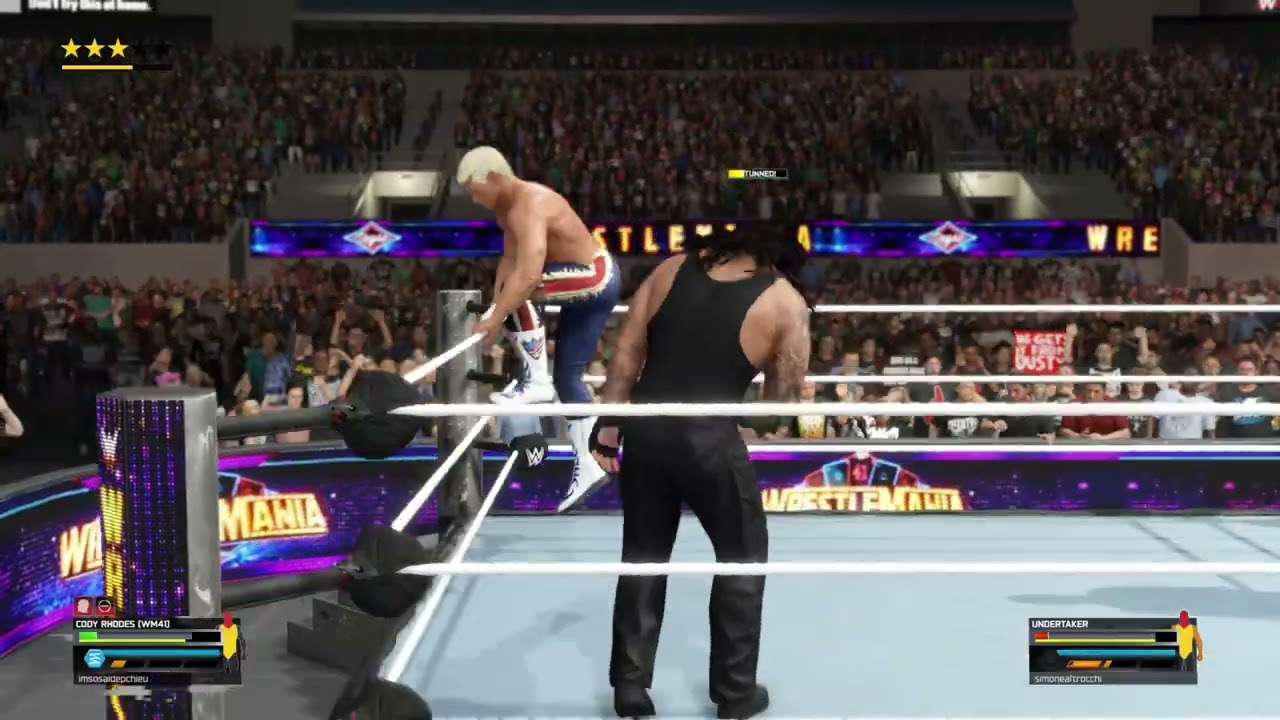 Undertaker vs Cody Rhodes