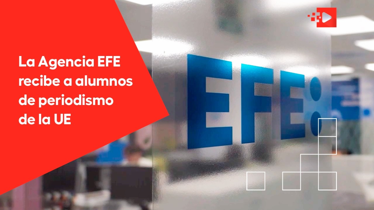 Agencia EFE recibe a los alumnos de periodismo de la UE
