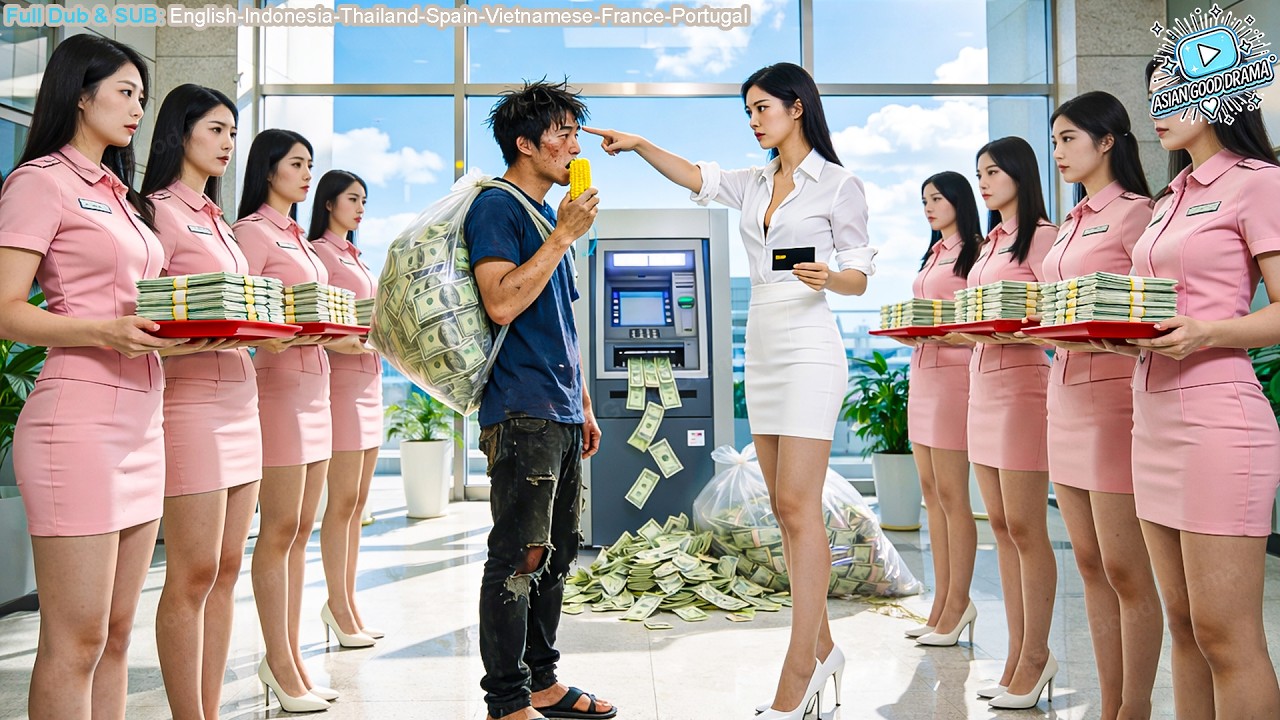 Beggar Starving 3 Days Withdraws Cash To Buy Corn, Ex Humiliates Him, Turns Out Hidden Billionaire