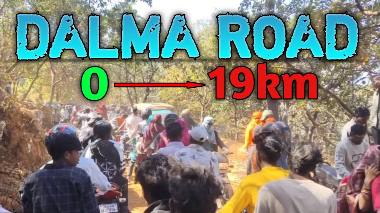 DALMA road in traffic || highest 0to19km #dalma #vlogs 