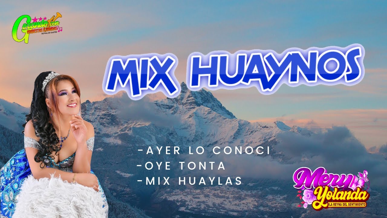 ✨🎤MERY YOLANDA  #TRANSMISION_EN_VIVO || AYER LA CONOCI - OYE TONTA - MIX HUAYLAS 🇵🇪 ✅
