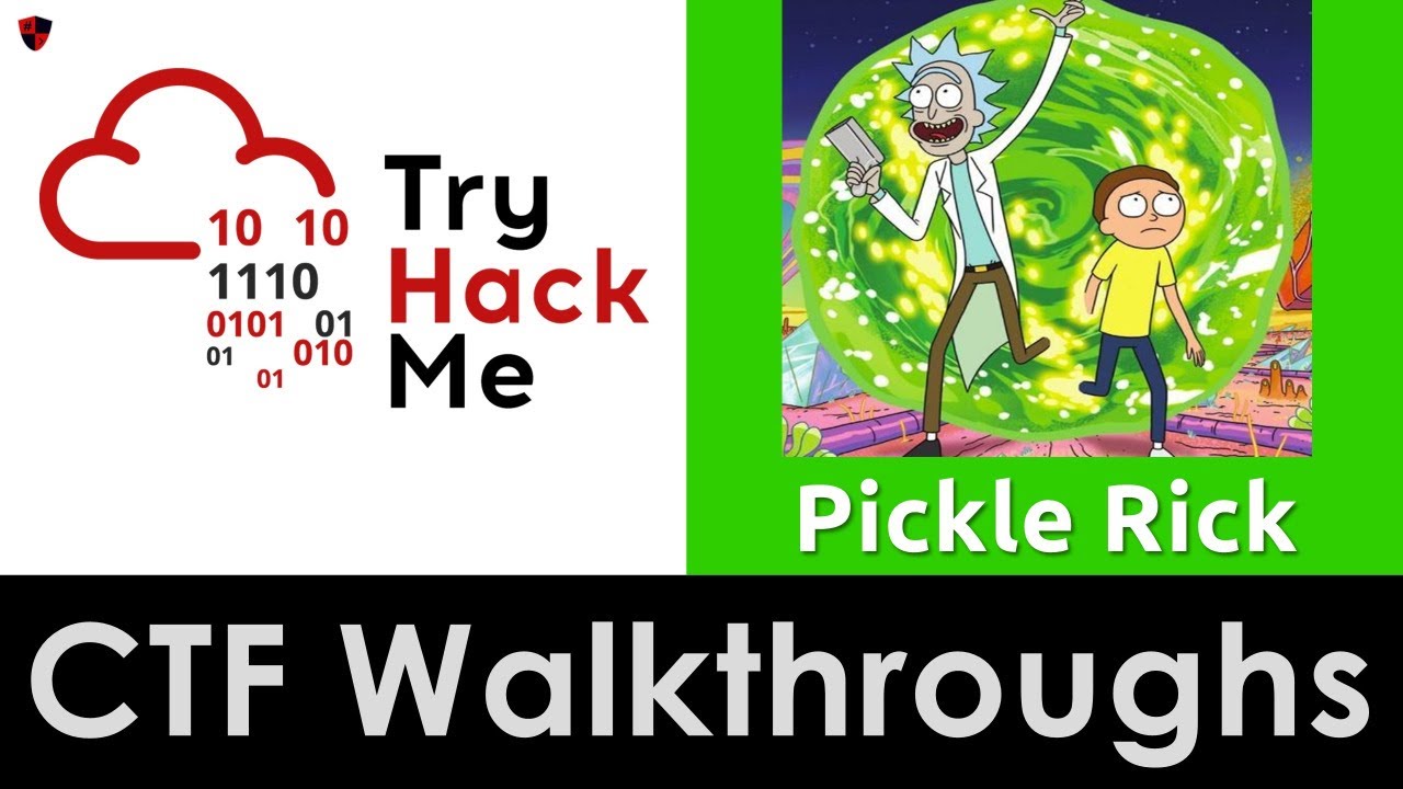 [HINDI] TryHackMe Pickle Rick | Simple Webserver Exploitation | CTF Walkthrough #10
