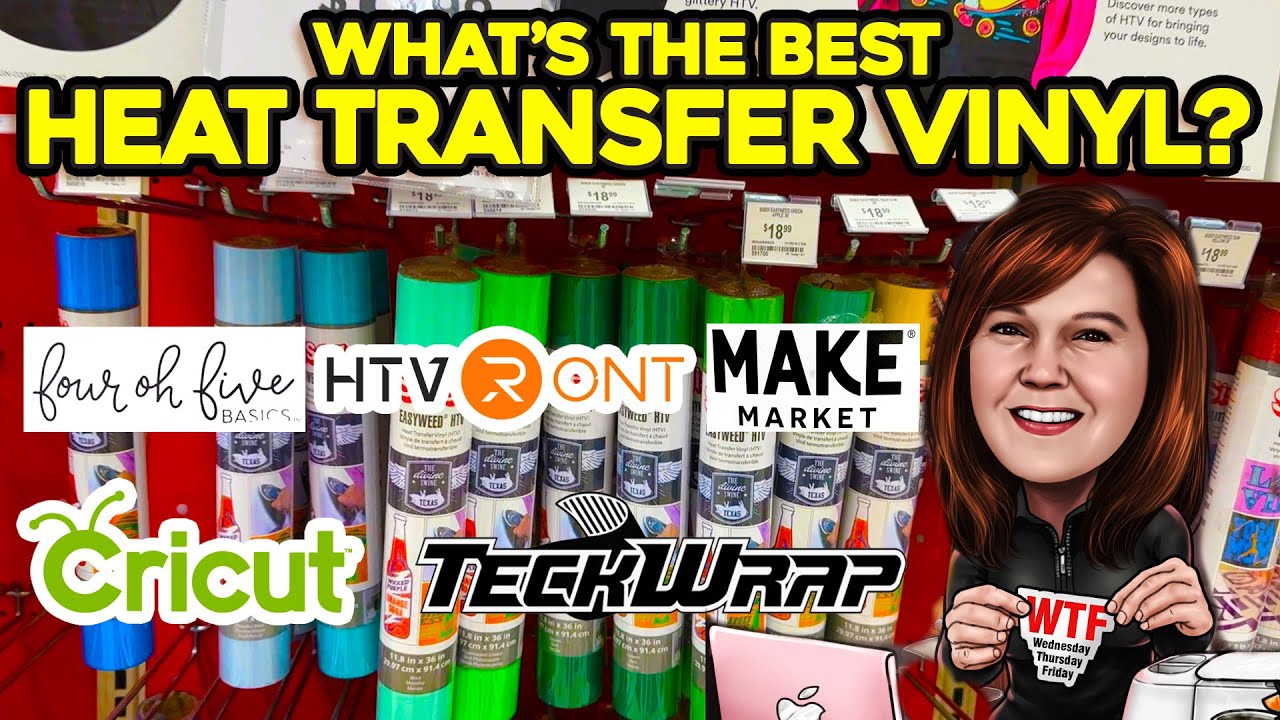 Heat Transfer Vinyl: Which HTV is the Best?