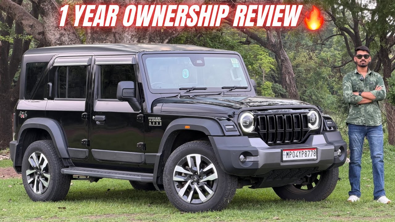 Mahindra Thar ROXX AX7L 4x4 Diesel AT | 1 Year Ownership Review 🔥 | Anurag Imley 