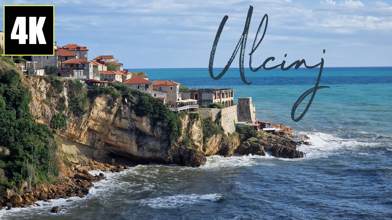 Ulcinj, Montenegro | 4K Virtual Tour | ASMR | No Music | No Talking