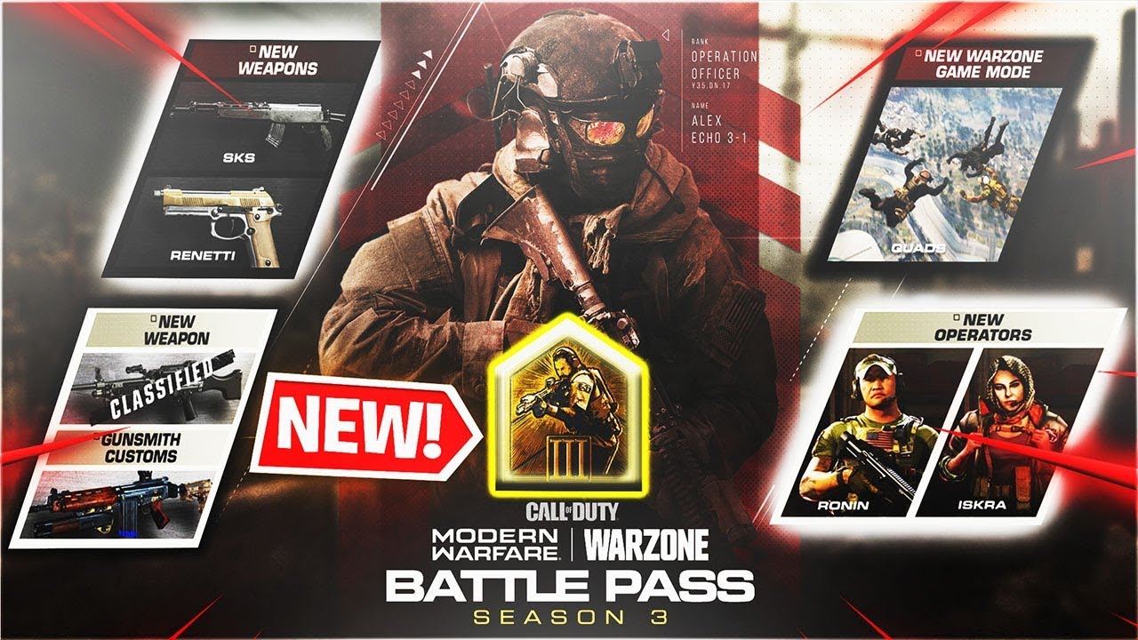 NEW MODERN WARFARE 1.19 UPDATE! WARZONE QUADS,SKS and RENETTI - WARZONE SEASON 3 MW 1.19 PATCH NOTES
