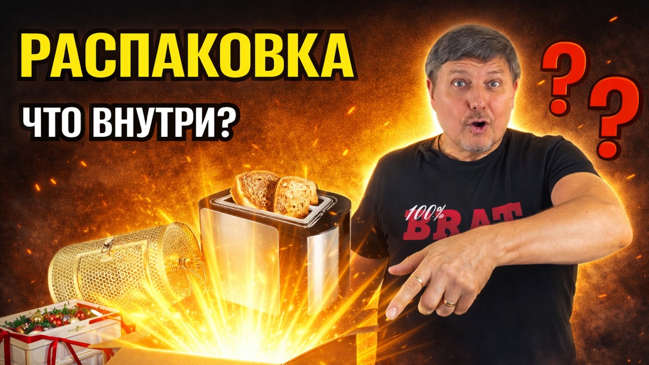 Сам не знаю ,что внутри! Открываем вместе с вами! Распаковка
