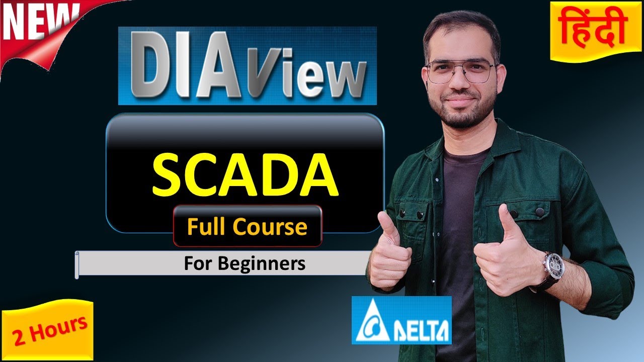 Delta DIAview scada | Full Course
