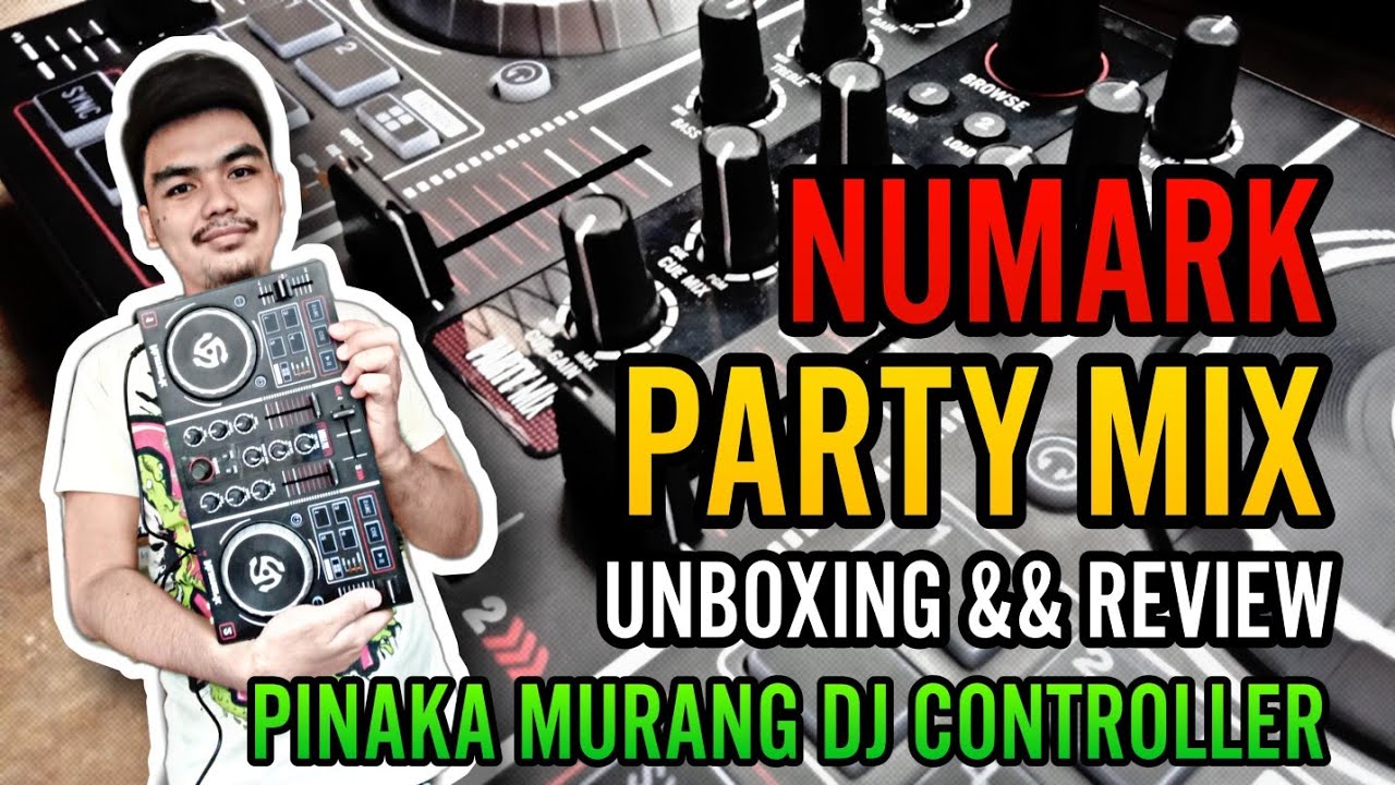Pinakamurang DJ Controller | Numark Party Mix Unboxing and Review