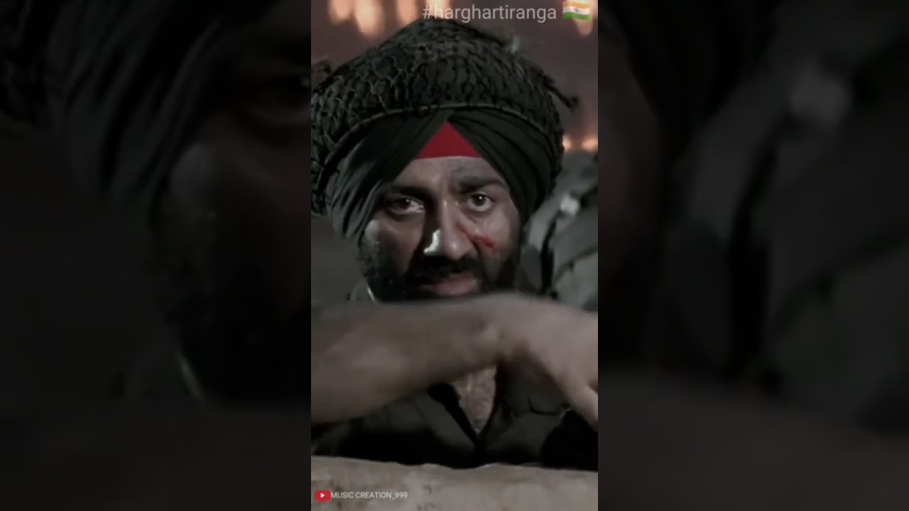 border 🇮🇳 movie end scene sunny dewal dialogue.....