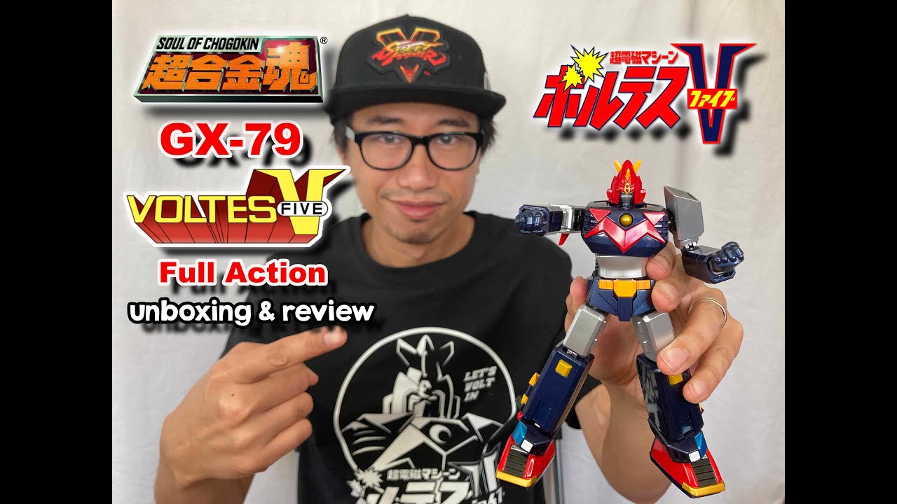 Bandai Soul of Chogokin GX-79 Full Action Voltes V Unboxing and Review!!!