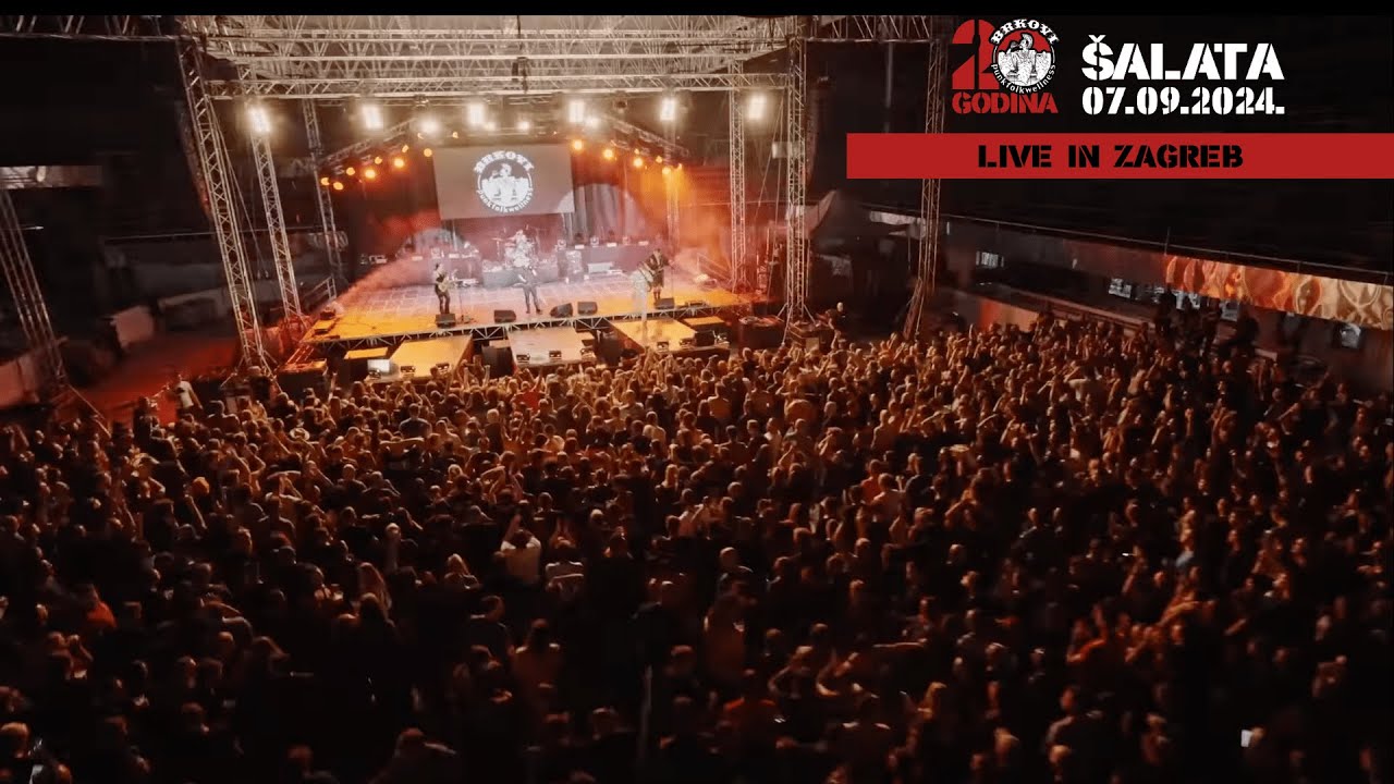 Brkovi - Ništa mi više ne značiš - Live in Zagreb - Official