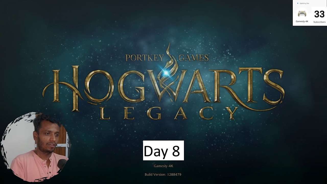LIVE 🔴 Hogwarts Legacy – Day 8 of 100 Day Challenge