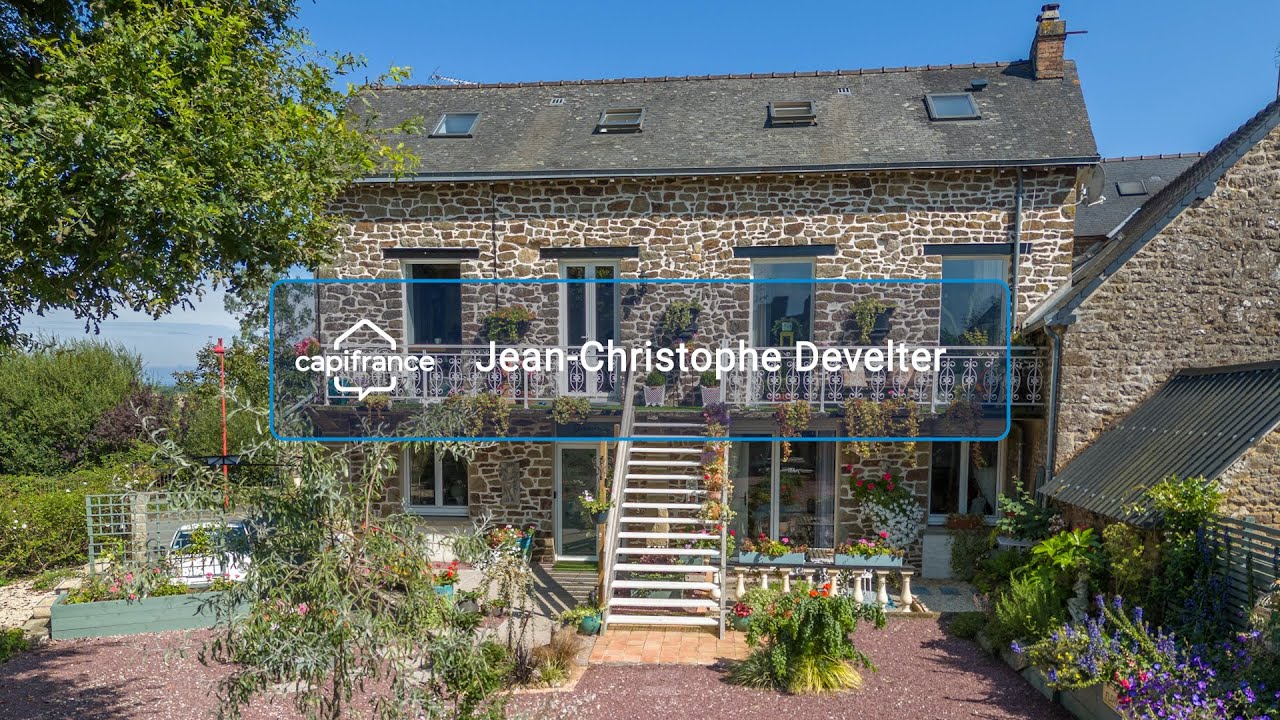 Ref-871 369 Proche GORRON  210 000 euros maison 3 chambres sur terrain de 1 500 m2