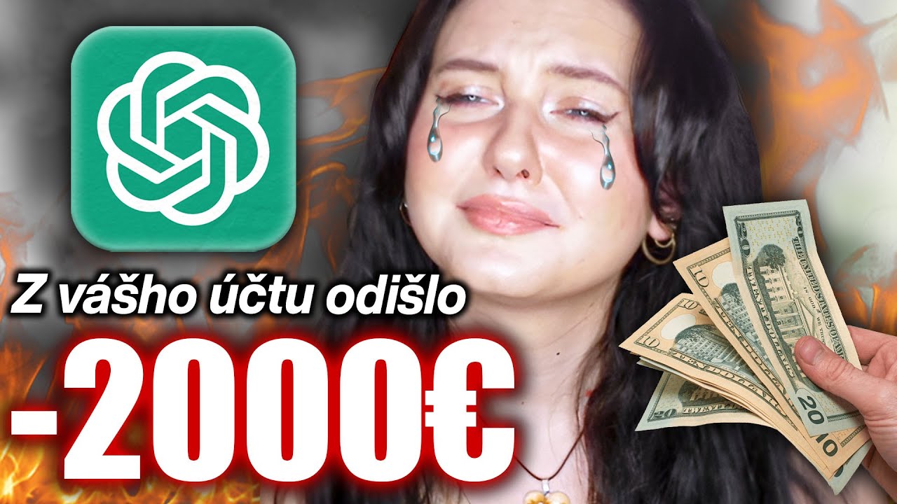 CHAT GPT MA OKRADOL O 2000€ (neurobte chybu ako ja)