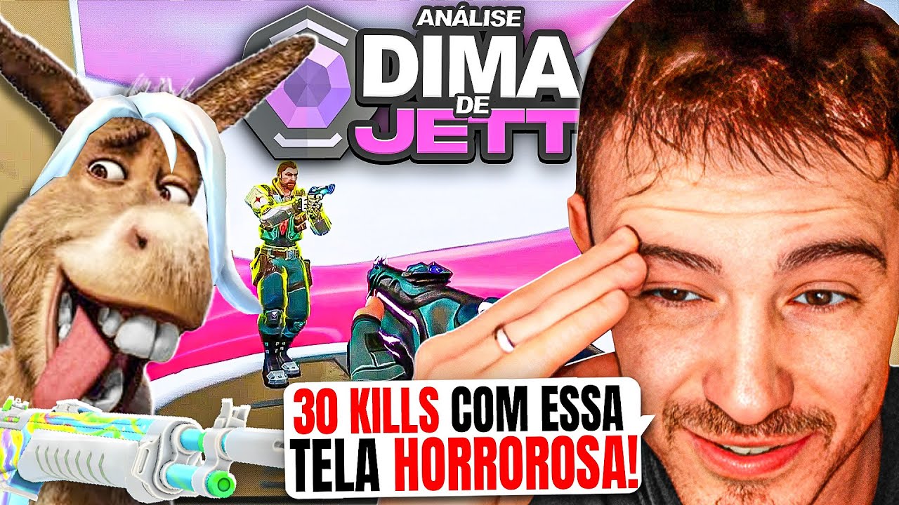 Analisei uma Jett que NÃO SABE O QUE TÁ FAZENDO no Diamante 2 - f0rsaken análises