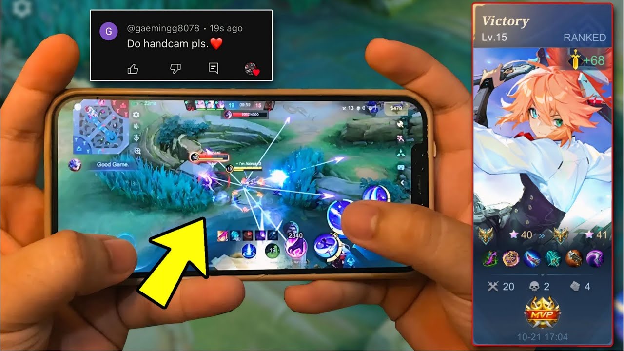 FANNY FREESTYLE HANDCAM HIGH RANKED GAMEPLAY (Solo Rank) -MLBB