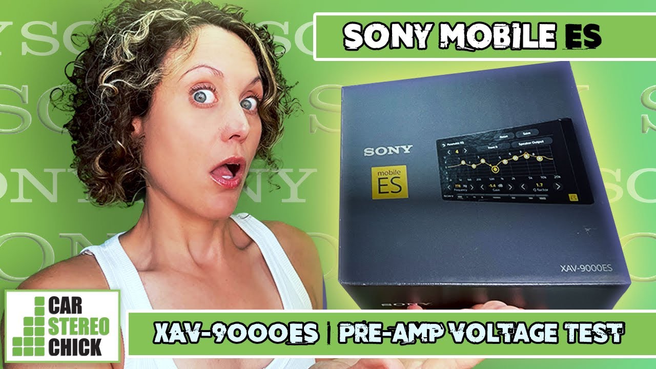 Обзор Sony Mobile ES XAV-9000ES | Тест напряжения и ограничения сигнала предусилителя