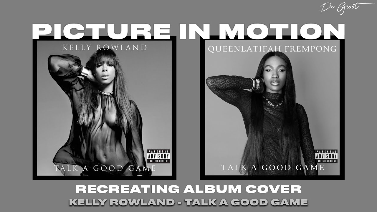 Recreating the "Kelly Rowland - Talk A Good Game" album cover - DE GROOT MEDIA x PICTURE IN MOTION