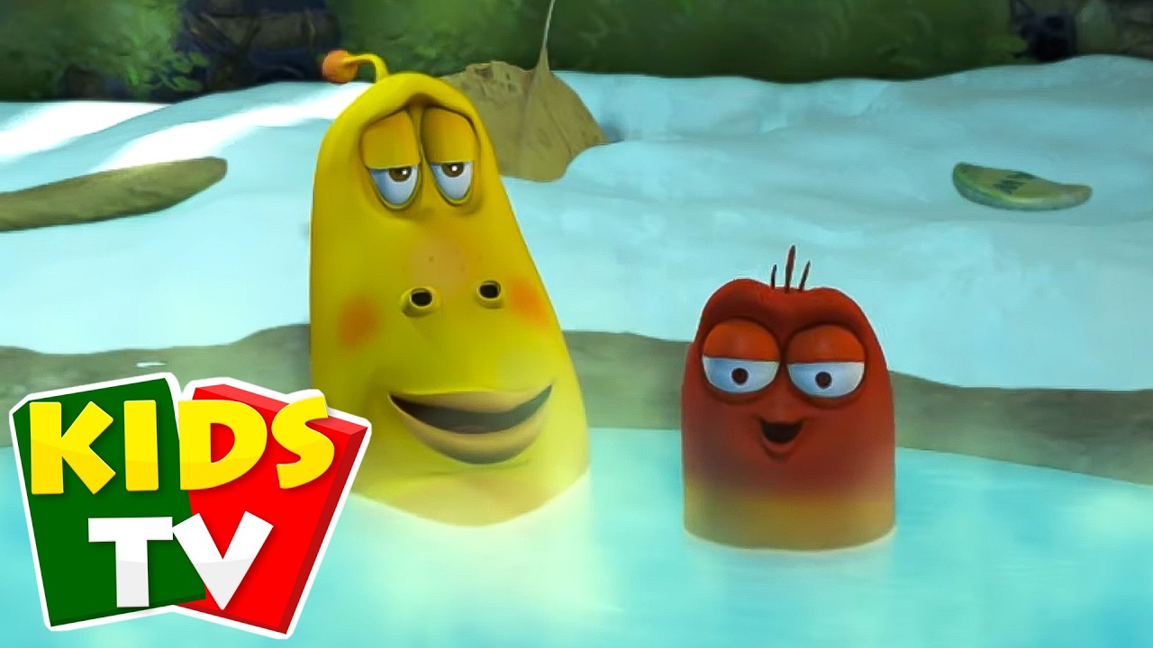 Larva Fonte Termal Vídeo Animado Engraçado Para Crianças por Larva